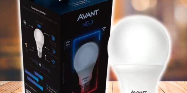 Lâmpada Inteligente LED Smart WI-FI compatível com Alexa, linha NEO, 10W, Luz branca e amarela (2700K-6500K), Bivolt, Avant