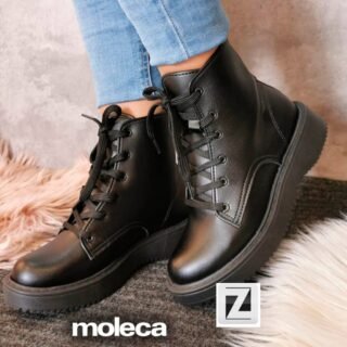 Bota Coturno Moleca Cano Médio Feminina