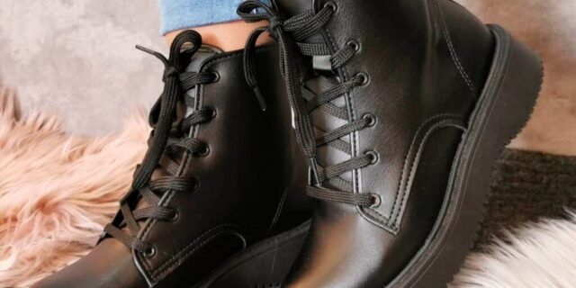 Bota Coturno Moleca Tratorada Feminina (Preto ou Off White)