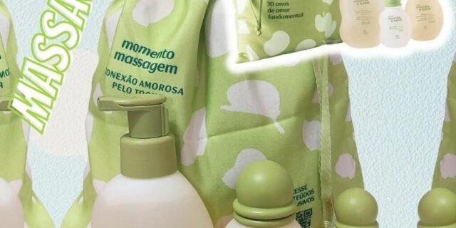 Presente Natura Mamãe e Bebê Momento Massagem