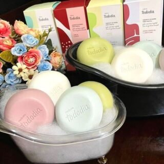 Conjunto de Sabonetes em Barra Tododia (4 Caixas)