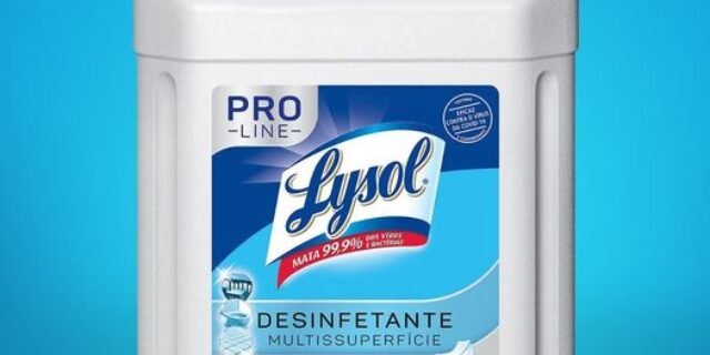 Desinfetante Líquido Lysol Pro Line Pureza do Algodão 5L