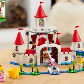 LEGO® Super Mario™ Pacote de Expansão – Castelo da Peach – 71408 Kit de construção (1.216 peças)