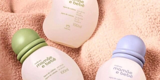 Mamãe e Bebê Trio de Águas de Colônia