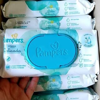 Pampers Limpeza Delicada Lenços Umedecidos 576 unidades