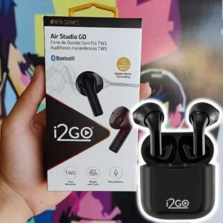 Fone de Ouvido Bluetooth Sem Fio TWS Air Studio Go – i2GO Pro