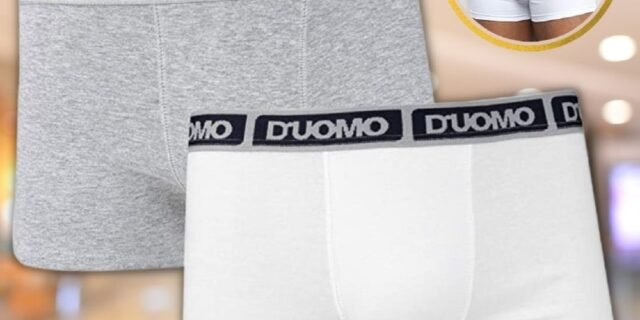 Kit com 2 Boxers em Cotton Liso com El. Bordado