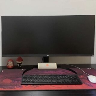 Monitor LG UltraWide 34WP550 IPS Full HD, 2560×1080, sRGB 99%, HDR10, FreeSync, Ajuste de Inclinação, Preto