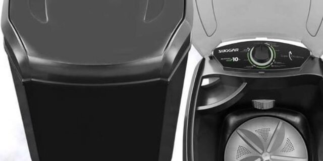 Lavadora Lavamax Eco 10 kg Suggar Preta 127V