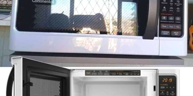 Micro-ondas Continental Branco 34 Litros com Função Descongelar (MC34B)