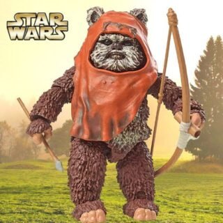 Boneco Star Wars The Black Series – Figura 15 cm com Acessório – Wicket