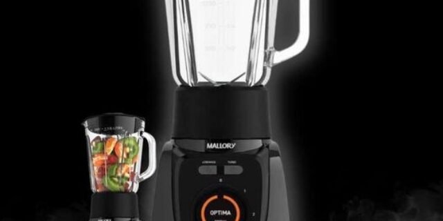 Liquidificador Mallory Optima Glass 127v Preto