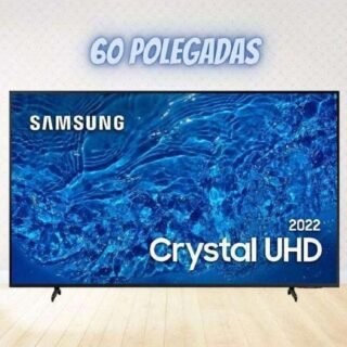 Smart TV LED 60′ 4K UHD Samsung 60BU8000