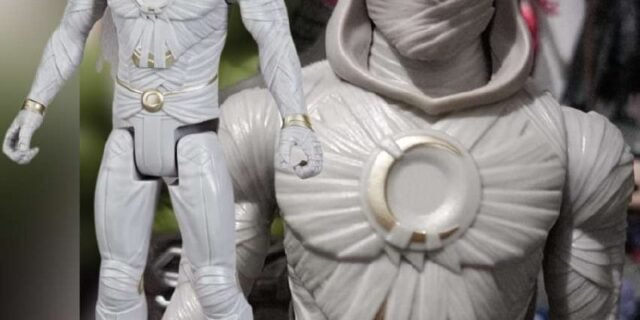 Boneco Marvel Studios’ Moon Knight Titan Hero Series, Figura 30 cm – Moon Knight