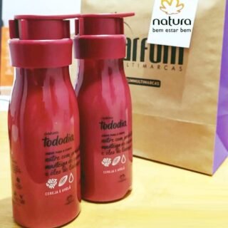 Kit Creme Nutritivo Para o Corpo Tododia Cereja e Avelã