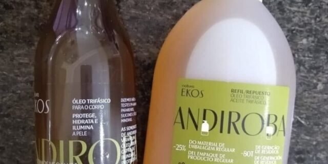 Kit Óleo Trifásico Desodorante Corporal Ekos Andiroba com Refil