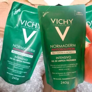 Normaderm Phytosolution Vichy – Gel de Limpeza Intensivo – Refil 240g