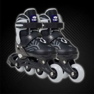 Patins Bel Inline Flexx 3.0 Ajustável 37 a 40 – Prata