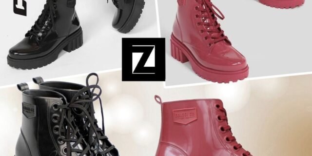 Bota Coturno COLCCI Tratorada Verniz Feminina