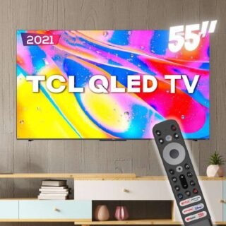 Smart TV QLED 55″ 4K TCL Google TV 55C725