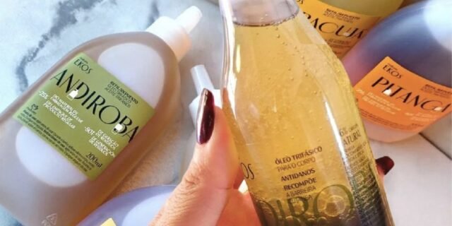 Kit Óleo Trifásico Desodorante Corporal Ekos Andiroba com Refil