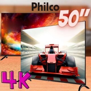 Smart TV Philco PTV50G7ER2CPBL 50” Dolby Audio 4K Led
