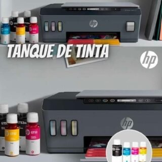 Impressora Multifuncional Tanque de Tinta Conectada HP Smart Tank 517 Tinta Continua Wi-Fi Scanner (1TJ10A)