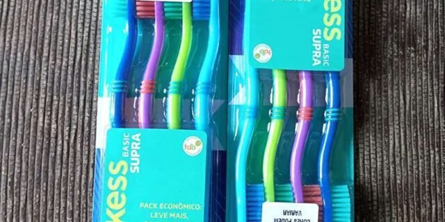 Combo Supra com 4 Escovas, Kess, Multicor