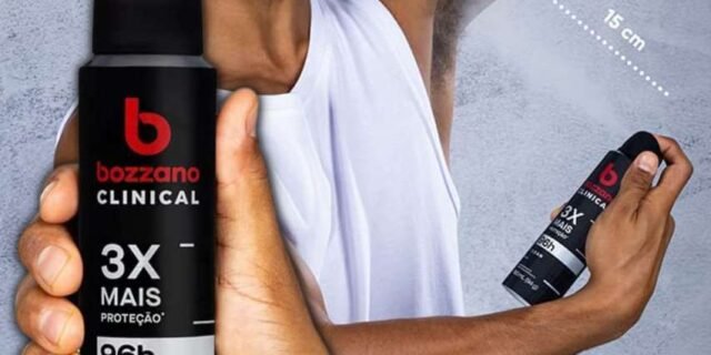 Desodorante Clinical Clean Antitranspirante Aerossol Bozzano Masculino 150ml