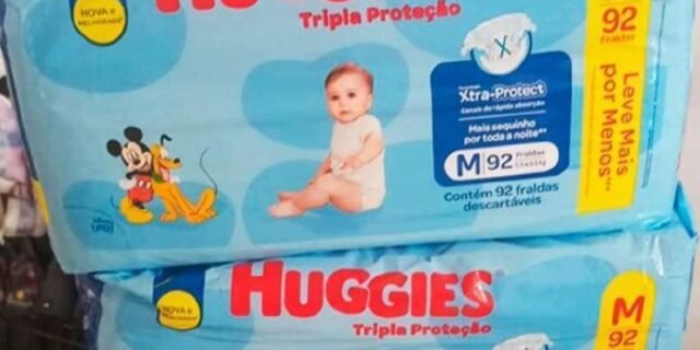 Fralda Huggies Tripla Proteção M – 92 Fraldas
