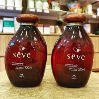 Kit Sève Óleo Desodorante Hidratante Amêndoas e Cereja