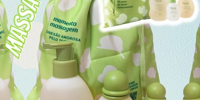 Presente Natura Mamãe e Bebê Momento Massagem