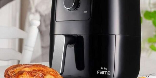 Fritadeira Elétrica Sem Óleo Air Fryer Fama FFR27P 3L – Preta