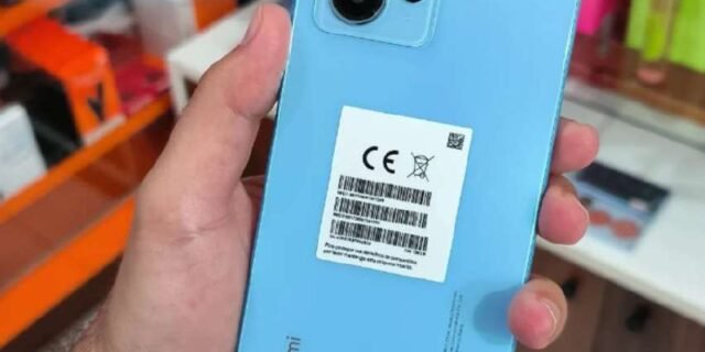 Smartphone Xiaomi Note 12 4G 128GB 6GB Ram (VERSAO GLOBAL) (Ice Blue)