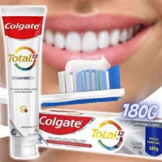 Creme Dental Colgate Total 12 Clean Mint 180g