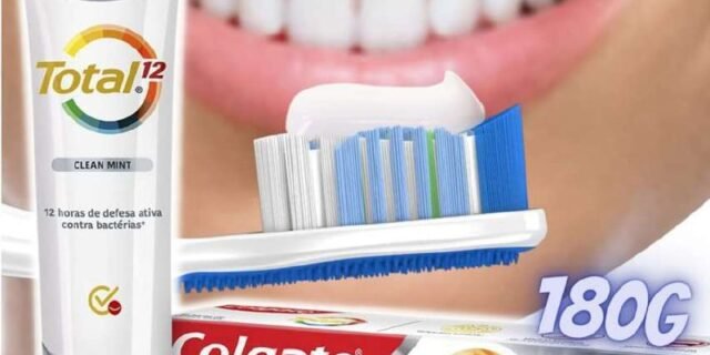 Creme Dental Colgate Total 12 Clean Mint 180g