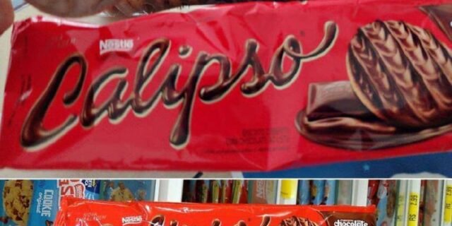 Biscoito, Calipso, Coberto, Chocolate, 130g