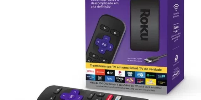 Streaming Player Roku Express Full HD HDMI Preto