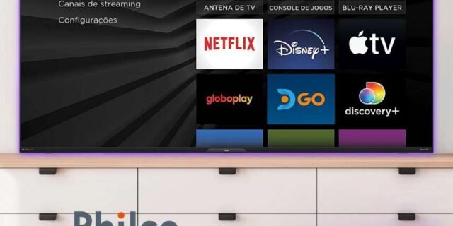 Smart TV Philco PTV50G7ER2CPBL 50” Dolby Audio 4K Led
