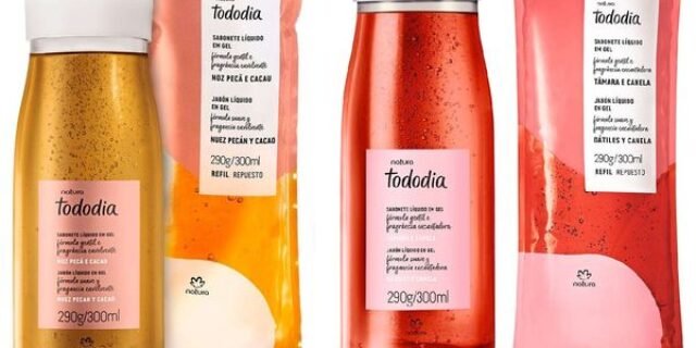 Kit Sabonete Líquido em Gel Tododia com Refil (3 Opções)
