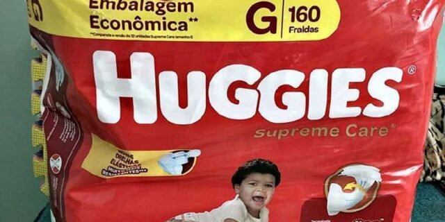 HUGGIES Fralda Supreme Care G – 160 fraldas