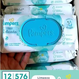 Pampers Limpeza Delicada Lenços Umedecidos 576