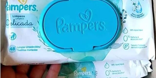 Pampers Limpeza Delicada Lenços Umedecidos 576