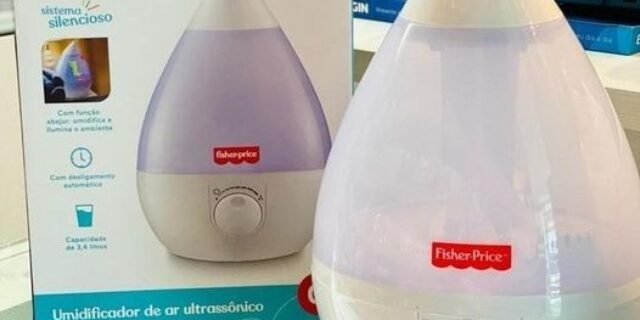 Umidificador de Ar Ultrassônico Branco Fisher-Price