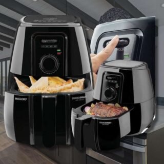 Fritadeira Elétrica Air Fryer Mallory Sem Óleo 4l 127v