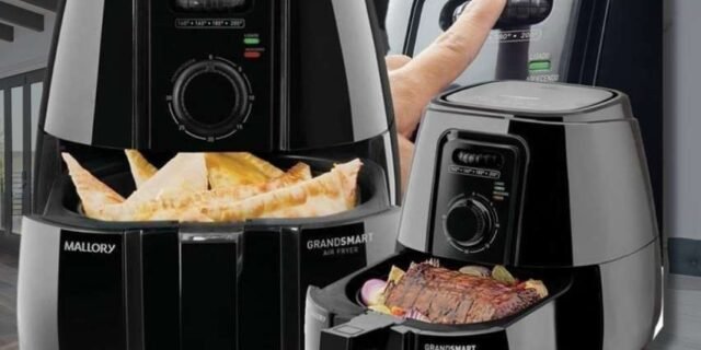 Fritadeira Elétrica Air Fryer Mallory Sem Óleo 4l 127v