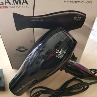 Secador de Cabelo Gama Italy Titanio Ion Preto – 2000W 2 Velocidades
