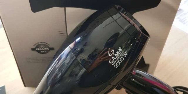 Secador de Cabelo Gama Italy Titanio Ion Preto – 2000W 2 Velocidades