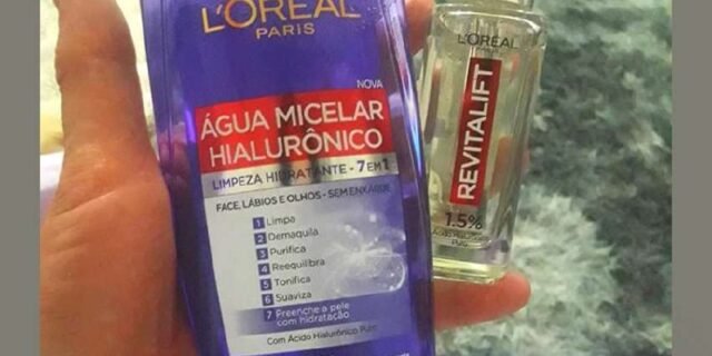 Kit Sérum Preenchedor Anti idade L’Oréal Paris Revitalift, 30ml + Água Micelar Hialurônico, 200ml