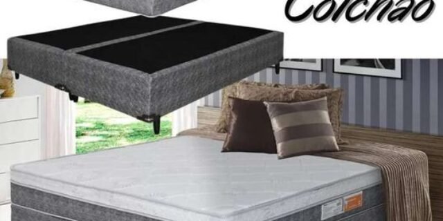 Cama Box Queen (Box + Colchão) Umaflex Molas – Ensacadas 66cm de Altura New Zurique